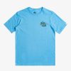 Nino Quiksilver Camisetas | Rising Water - Camiseta Para Chicos 8-16 Azure Blue