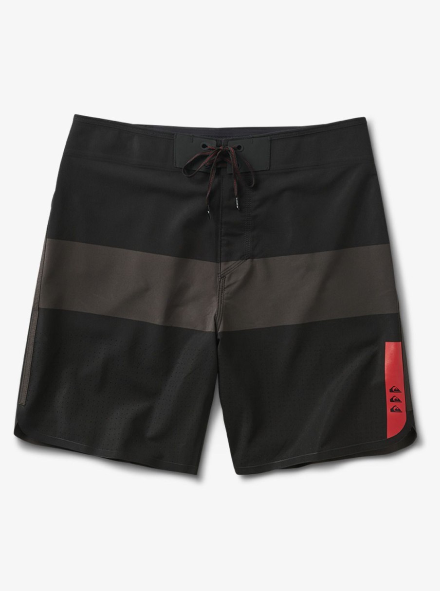 Hombre Quiksilver Boardshorts | Highline Pro Scallop 19" - Boardshorts Para Hombre Black