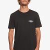 Hombre Quiksilver Camisetas & Polos | Bold Move - Camiseta Para Hombre Black