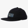 Hombre Quiksilver Gorras & Sombreros | Homestead - Gorra Con Ajuste Posterior A Presion Para Hombre Black