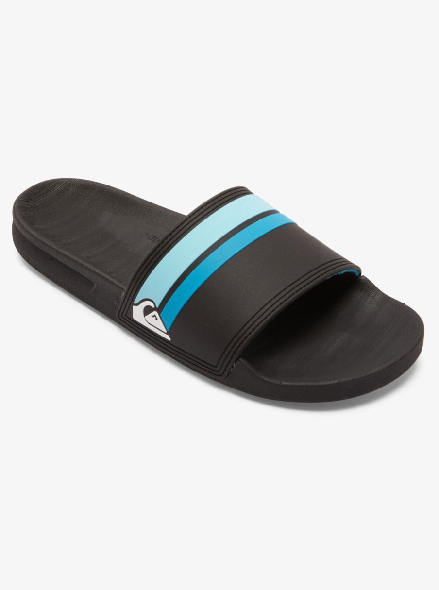 Hombre Quiksilver | Rivi Slide - Sandalias Slider Para Hombre Black 2