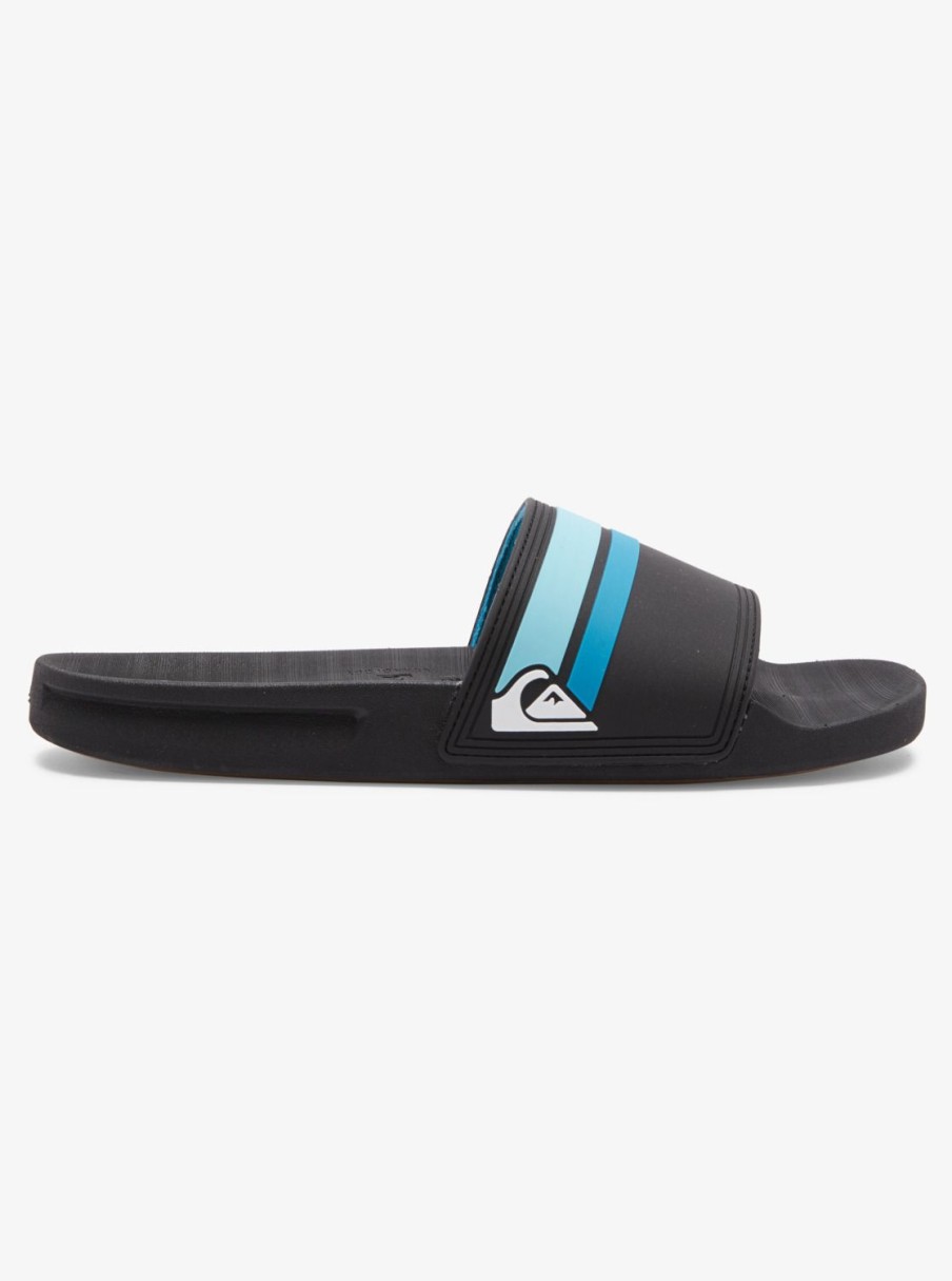 Hombre Quiksilver | Rivi Slide - Sandalias Slider Para Hombre Black 2