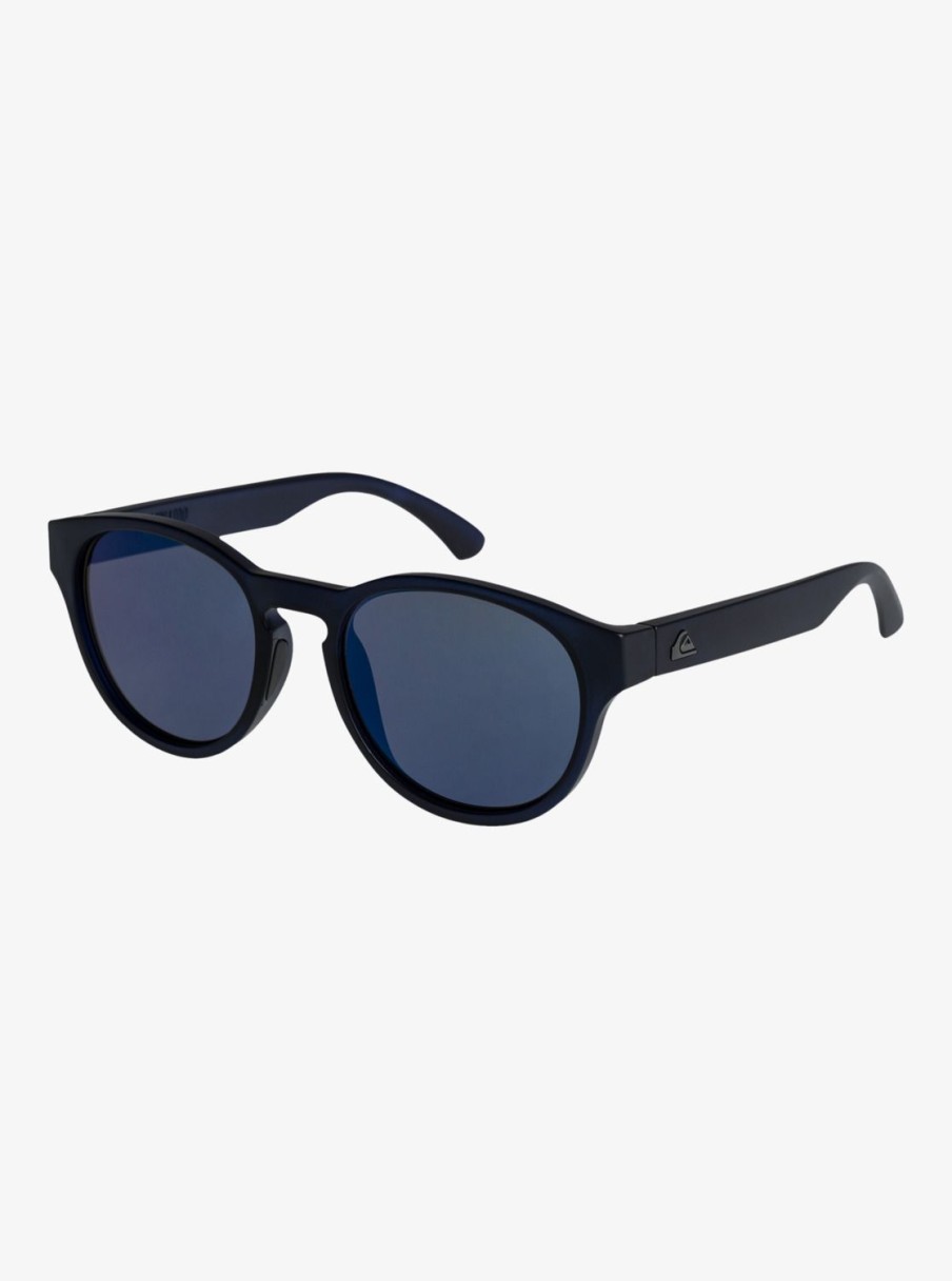 Hombre Quiksilver Gafas De Sol | Eliminator - Gafas De Sol Para Hombre Navy/Flash Blue