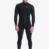 Hombre Quiksilver Trajes De Surf | 3/2Mm Everyday Sessions - Traje De Surf Sin Cremallera Para Hombre Black