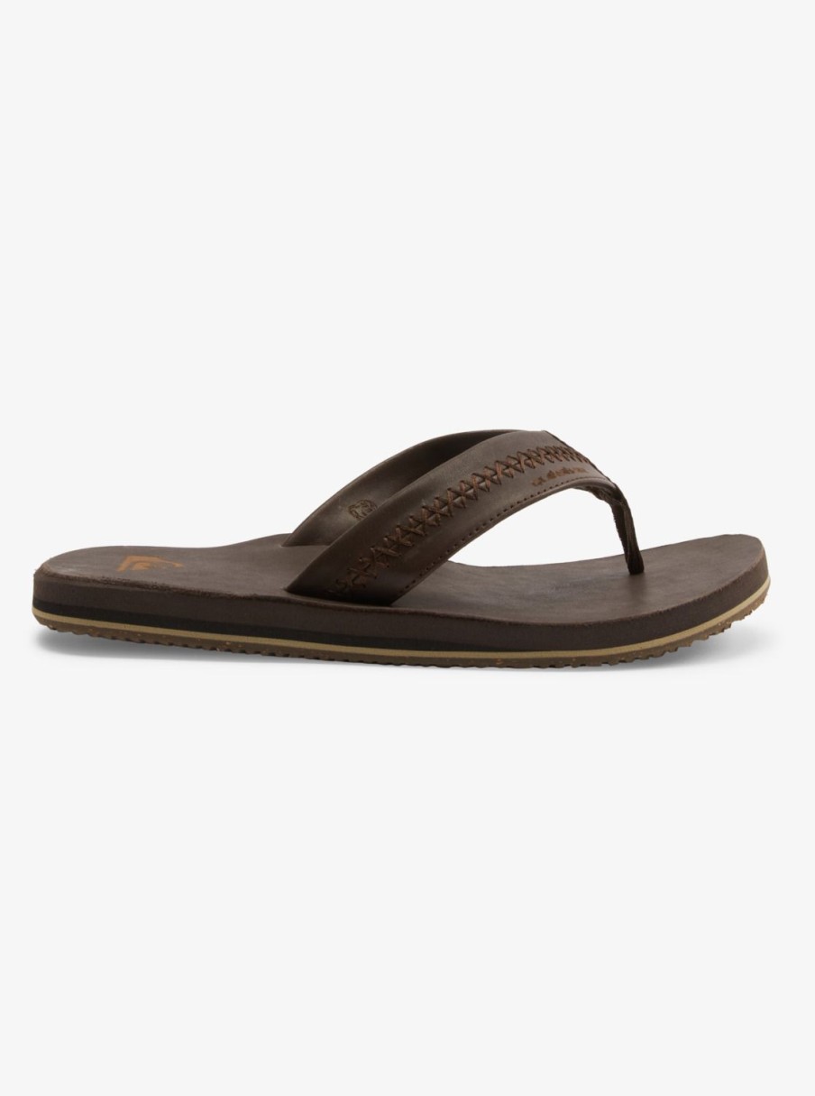 Hombre Quiksilver | Carver Natural - Sandalias Para Hombre Brown 1