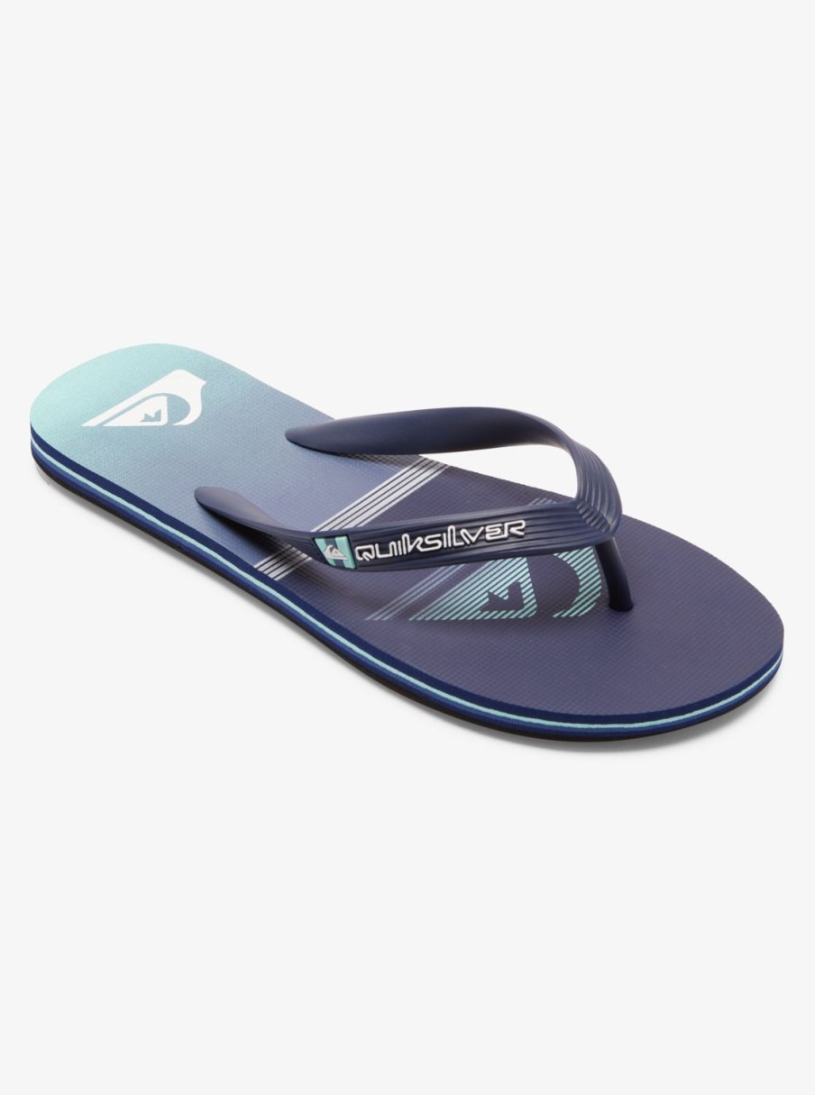 Hombre Quiksilver | Molokai Sion - Chanclas Para Chicos Blue 3