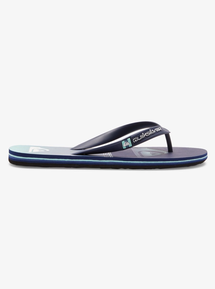 Hombre Quiksilver | Molokai Sion - Chanclas Para Chicos Blue 3