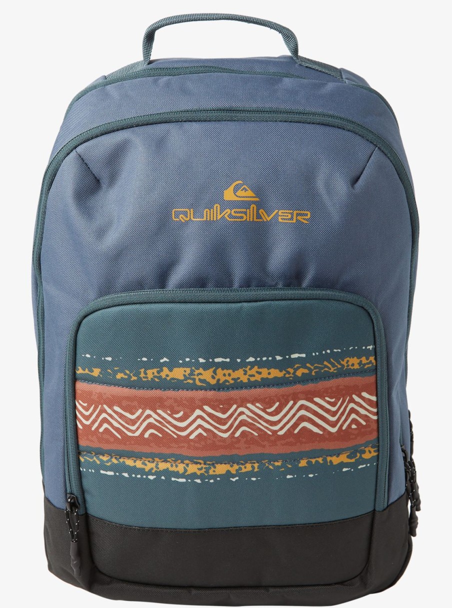 Hombre Quiksilver Bolsos & Mochilas | Burst 2.0 24L - Mochila Mediana Para Hombre Dark Slate