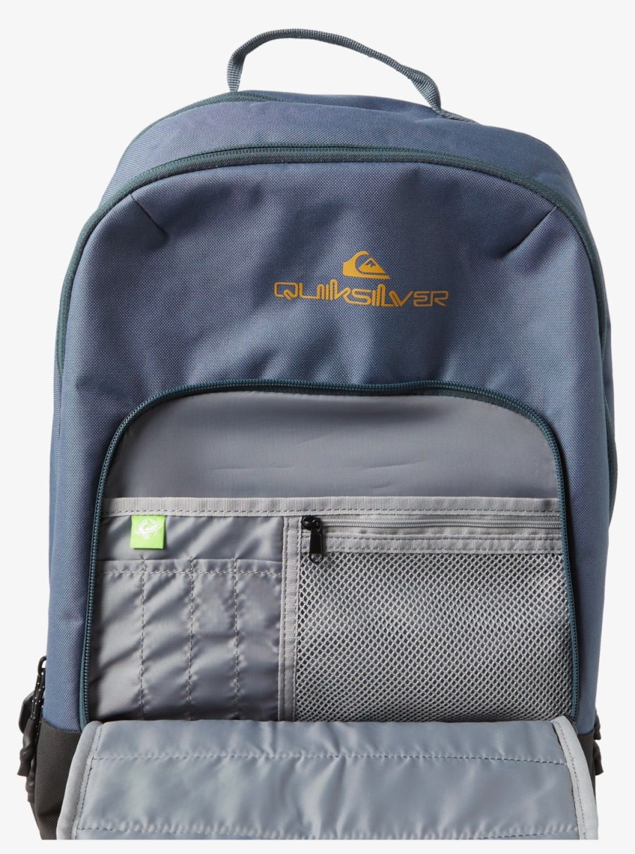 Hombre Quiksilver Bolsos & Mochilas | Burst 2.0 24L - Mochila Mediana Para Hombre Dark Slate