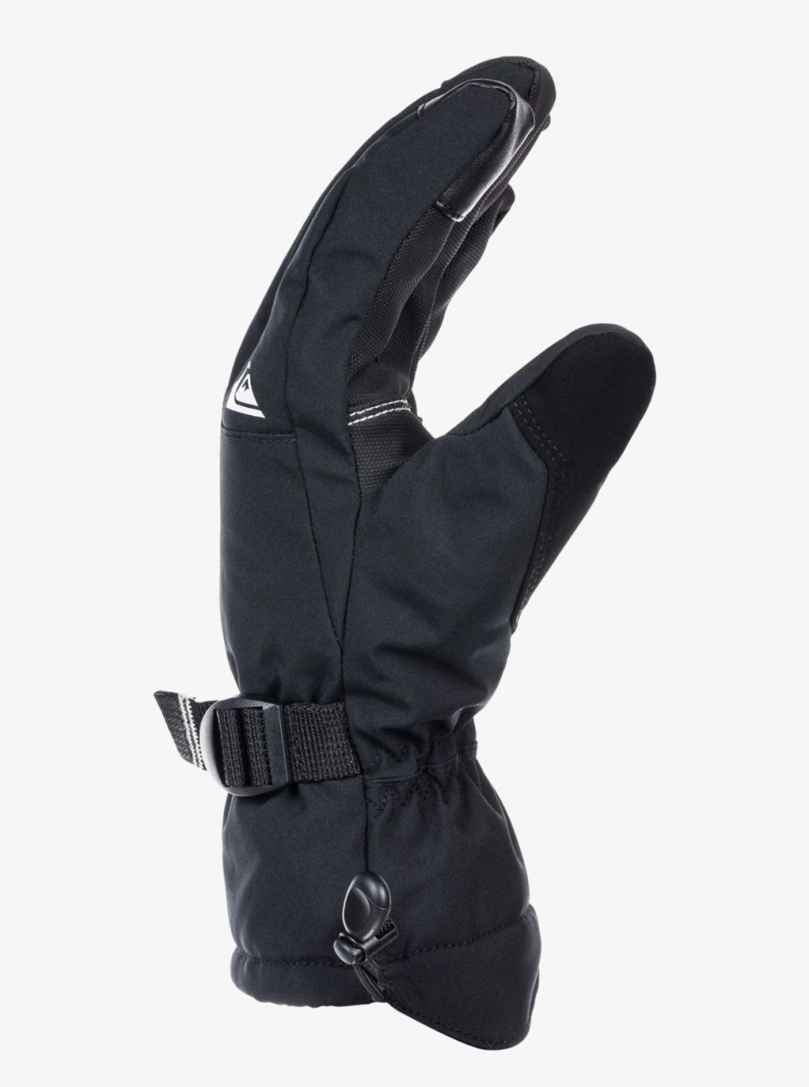 Hombre Quiksilver Accesorios | Mission - Guantes Para Snowboard/Esqui Para Hombre True Black