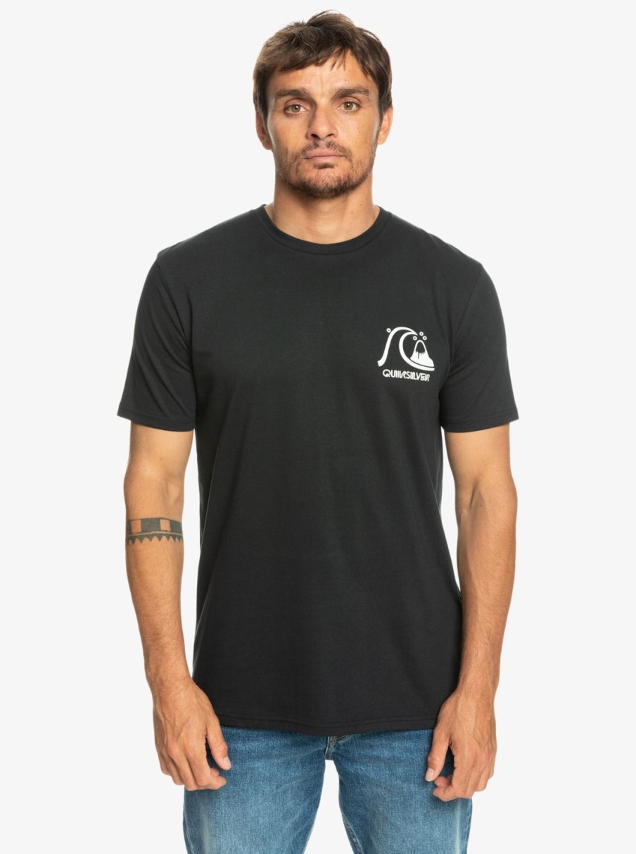 Hombre Quiksilver Camisetas & Polos | The Original - Camiseta Para Hombre Black