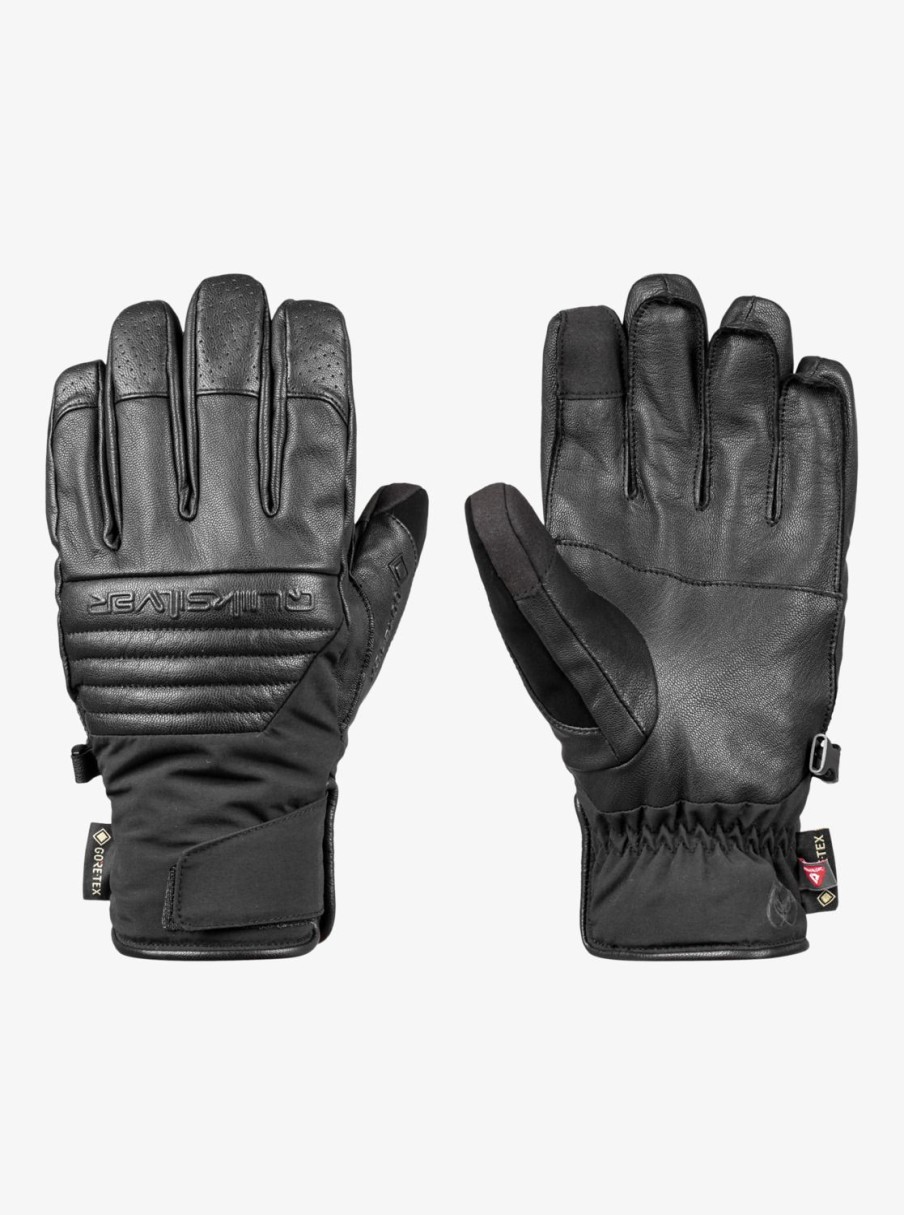 Hombre Quiksilver Accesorios | Travis Rice Gore-Tex® - Guantes Para Snowboard/Esqui Para Hombre True Black