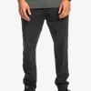 Hombre Quiksilver Pantalones | Knit Training - Pantalon Tecnico De Chandal Para Hombre True Black