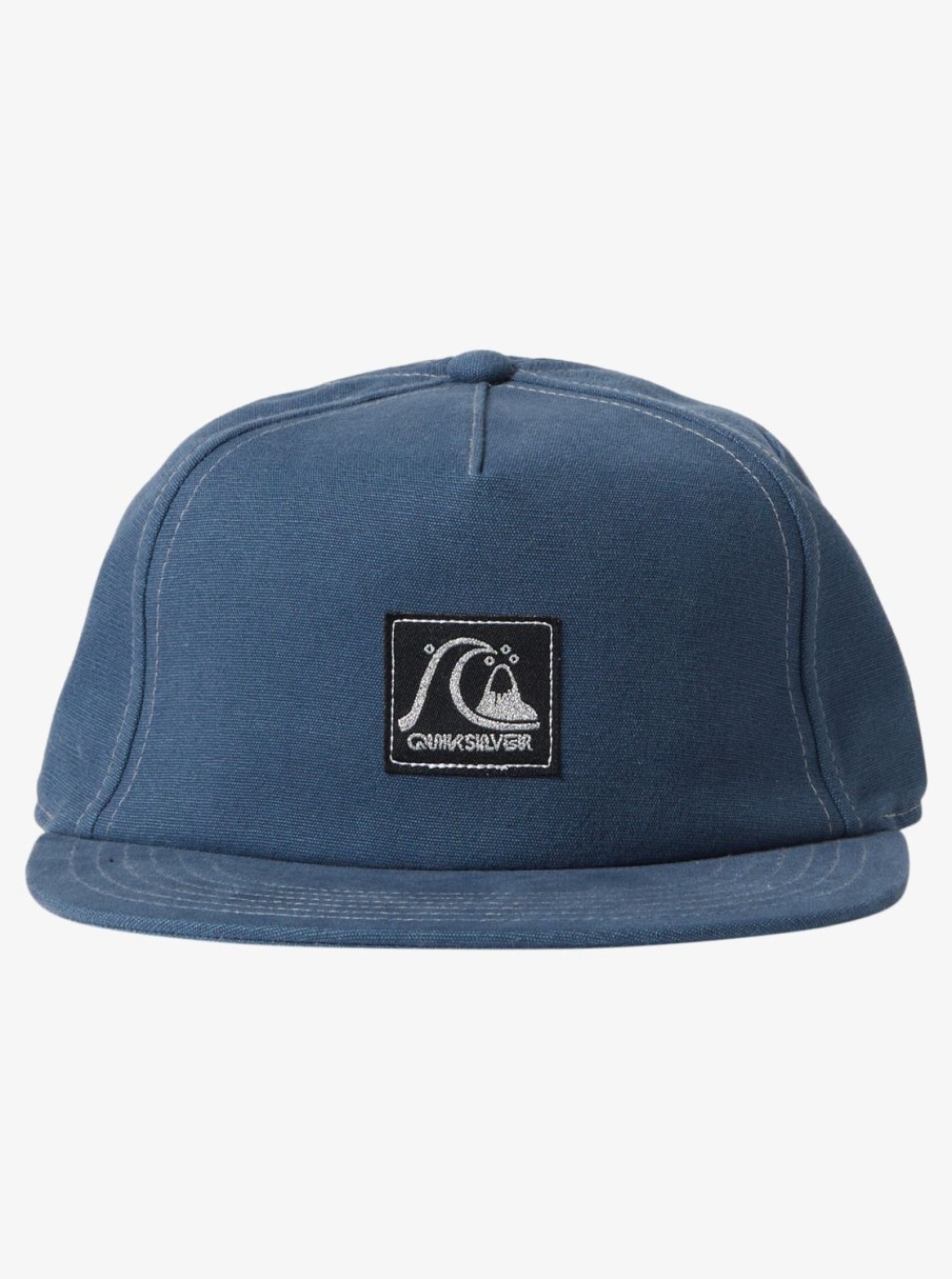 Hombre Quiksilver Gorras & Sombreros | Original - Gorra Con Cincha Posterior De Ajuste Para Hombre Dark Slate