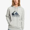 Hombre Quiksilver Sudaderas & Jerseis | Big Logo - Sudadera Para Hombre Athletic Heather