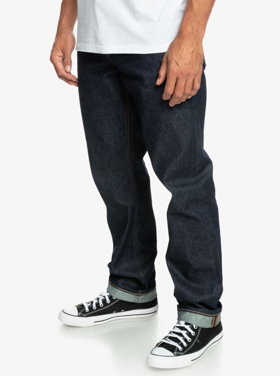 Hombre Quiksilver Pantalones | Modern Wave Vaquero Para Hombre Rinse