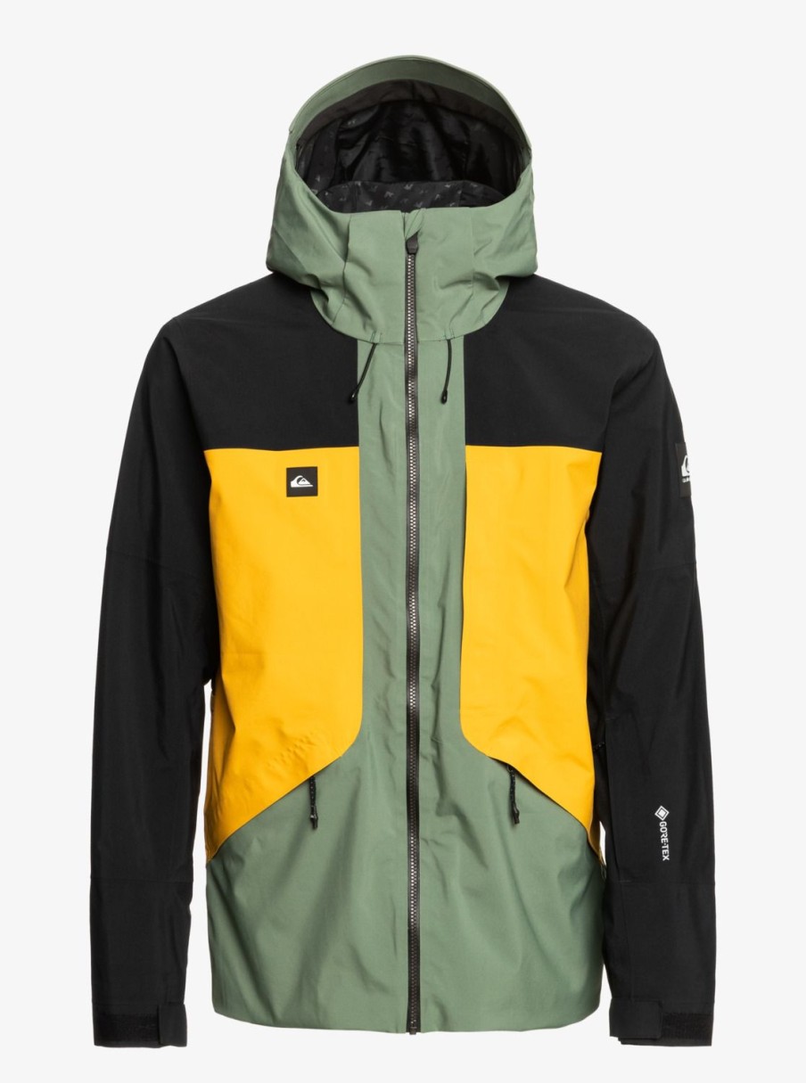 Hombre Quiksilver Chaquetas De Snow | Forever Stretch Gore-Tex® - Chaqueta Tecnica Snow Para Hombre Laurel Wreath