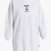 Mujer Quiksilver | Uni - Vestido Camiseta Para Mujer Light Grey Heather