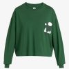 Mujer Quiksilver | Uni - Camiseta Crop De Manga Larga Para Mujer Greener Pastures