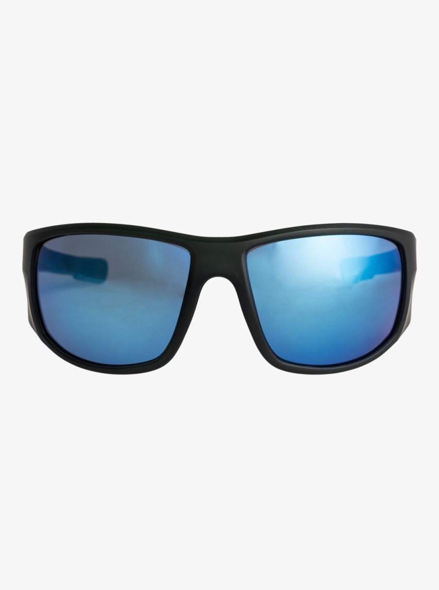 Hombre Quiksilver Gafas De Sol | Wall - Gafas De Sol Para Hombre Dk Smoke/Ml Blue Sky