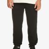 Hombre Quiksilver Pantalones | Essentials - Pantalon De Chandal Para Hombre Black