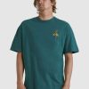 Hombre Quiksilver Camisetas & Polos | Tridagger - Camiseta Para Hombre Smoke Pine