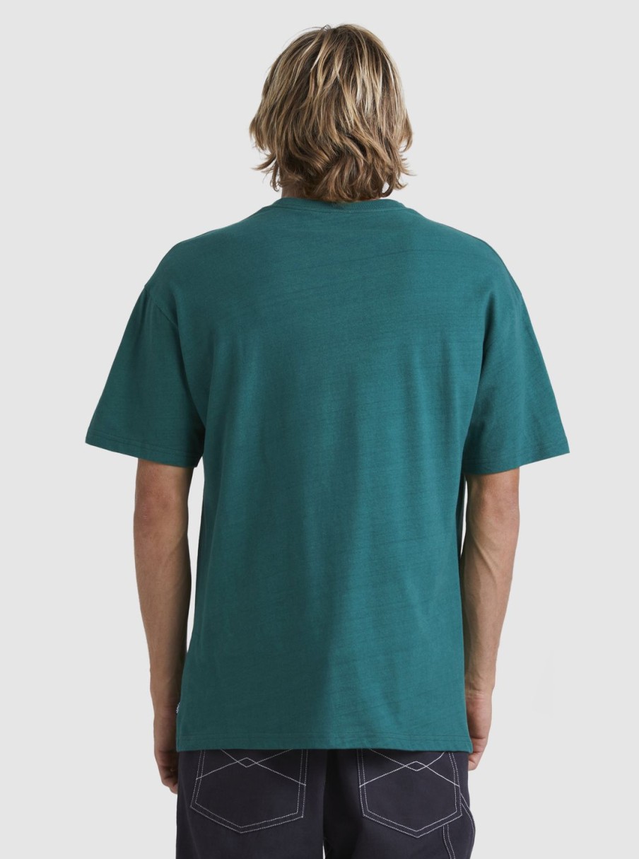 Hombre Quiksilver Camisetas & Polos | Tridagger - Camiseta Para Hombre Smoke Pine