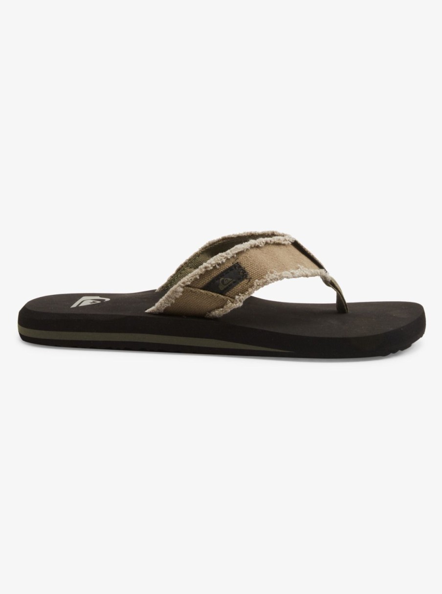 Hombre Quiksilver | Monkey Abyss - Sandalias Para Hombre Green/Black/Brown