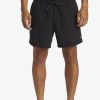 Hombre Quiksilver Trajes De Bano | Everyday 15" - Short De Natacion Para Hombre Black