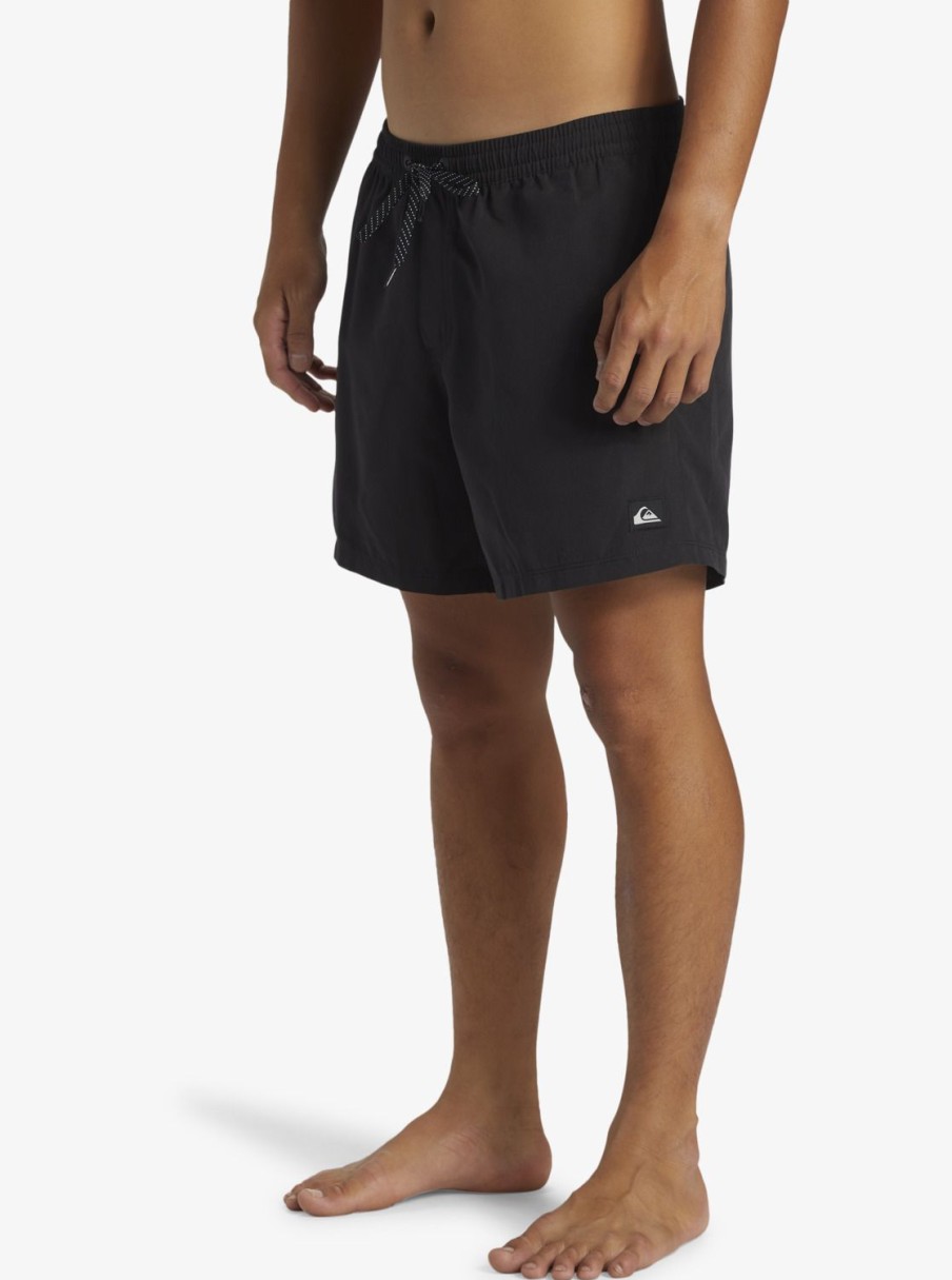 Hombre Quiksilver Trajes De Bano | Everyday 15" - Short De Natacion Para Hombre Black