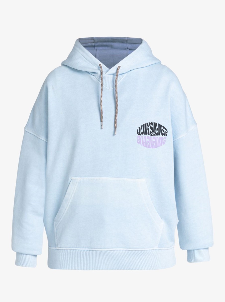 Mujer Quiksilver | Uni - Sudadera Extra-Grande Para Mujer Clear Sky