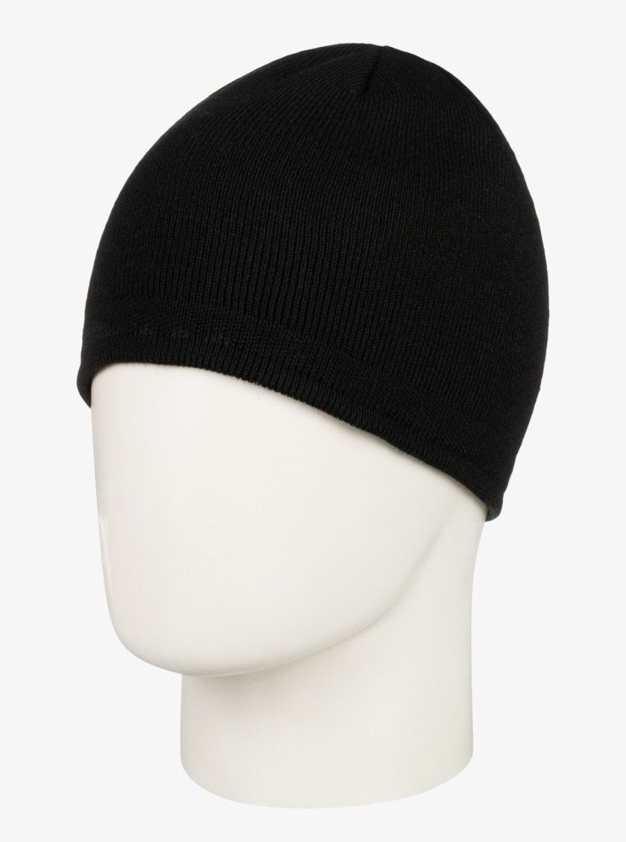 Hombre Quiksilver Accesorios | M&W - Gorro Para Hombre True Black