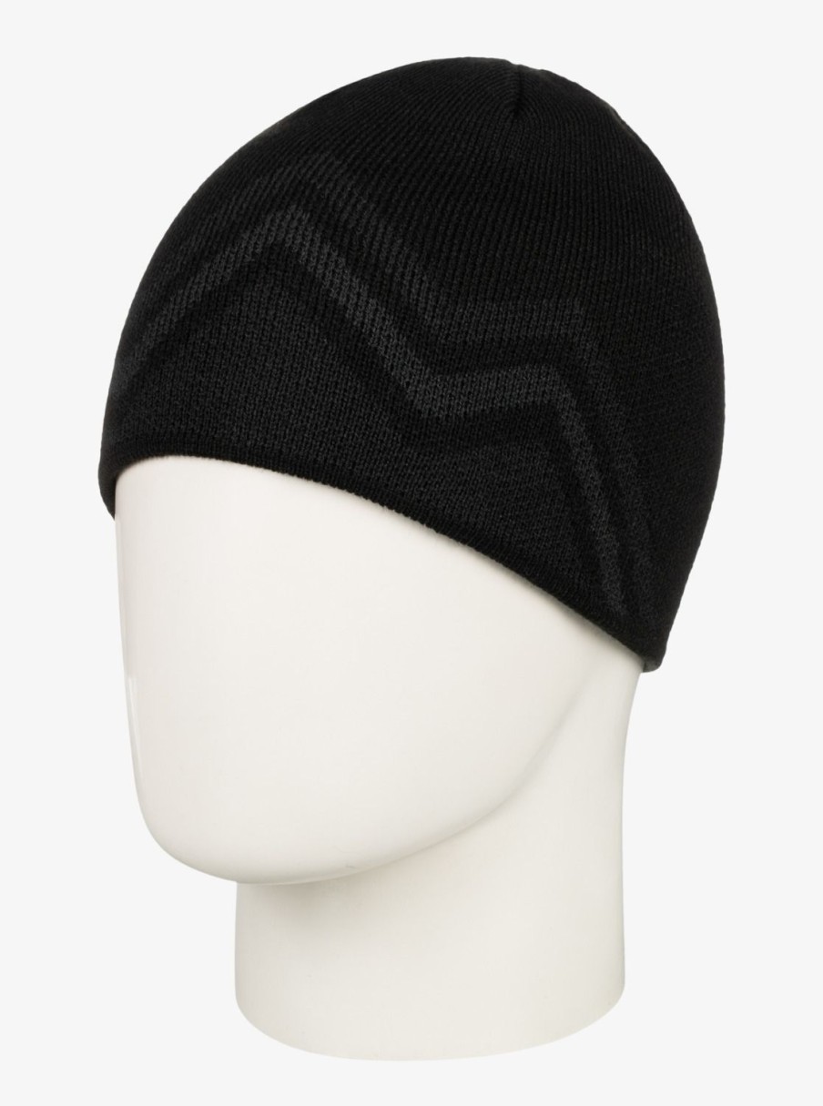 Hombre Quiksilver Accesorios | M&W - Gorro Para Hombre True Black