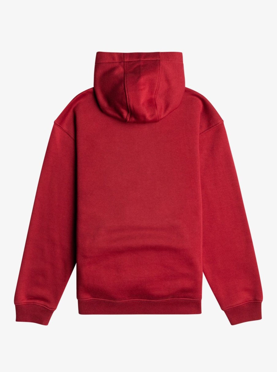 Nino Quiksilver Sudaderas | Graphic - Sudadera Con Capucha Para Chicos 8-16 Tibetan Red