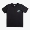 Nino Quiksilver Camisetas | Backside Snap - Camiseta Para Chicos 8-16 Black