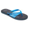 Hombre Quiksilver | Molokai Word Block - Chanclas Para Hombre Blue/Black/Blue