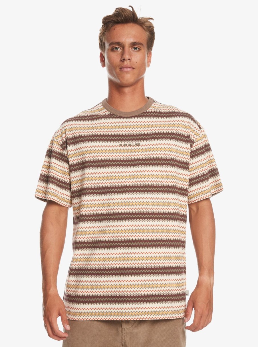 Hombre Quiksilver Camisetas & Polos | Analog - Camiseta Para Hombre Analog Signal Birch