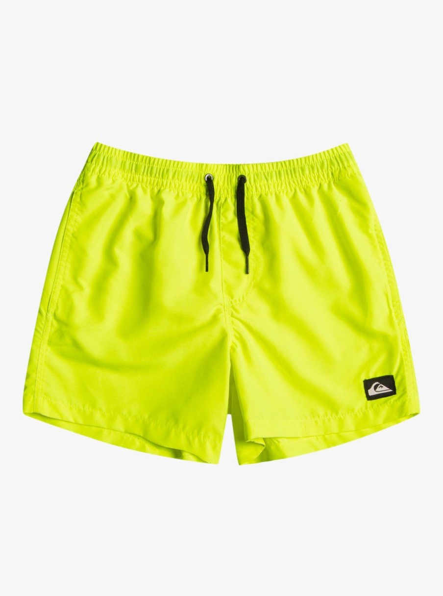 Nino Quiksilver Boardshorts | Everyday 13" - Short De Natacion Para Chicos 8-16 Safety Yellow