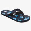 Hombre Quiksilver | Molokai Layback - Sandalias Para Hombre Black/Blue/White