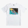 Nino Quiksilver Camisetas | Night Session - Camiseta Para Chicos 8-16 White