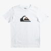 Nino Quiksilver Camisetas | Comp Logo - Camiseta Para Chicos White