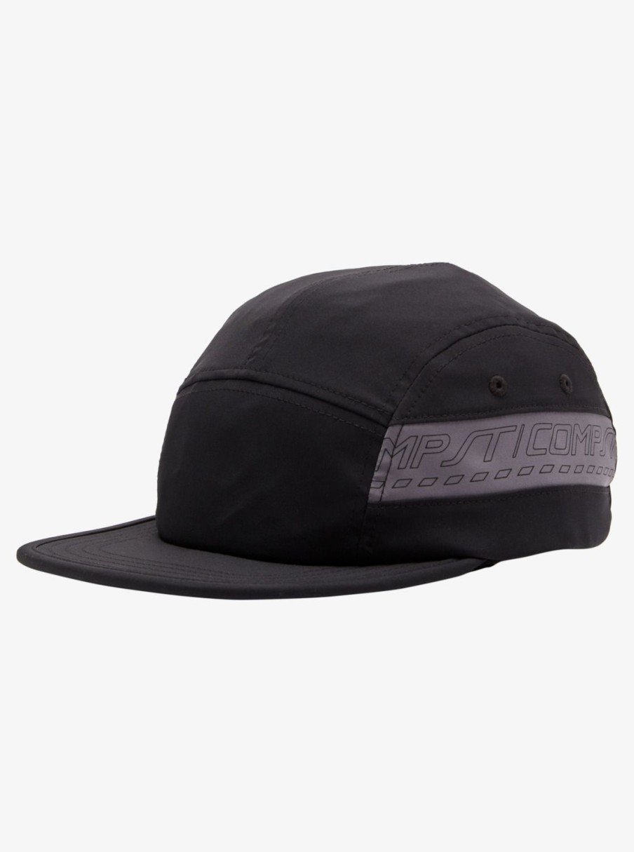 Hombre Quiksilver Gorras & Sombreros | St Camper - Gorra Tecnica Para Hombre Black