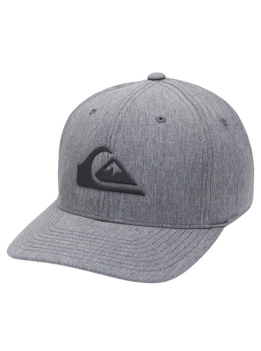 Hombre Quiksilver Gorras & Sombreros | Amped Up - Gorra Flexfit® Para Hombre Black