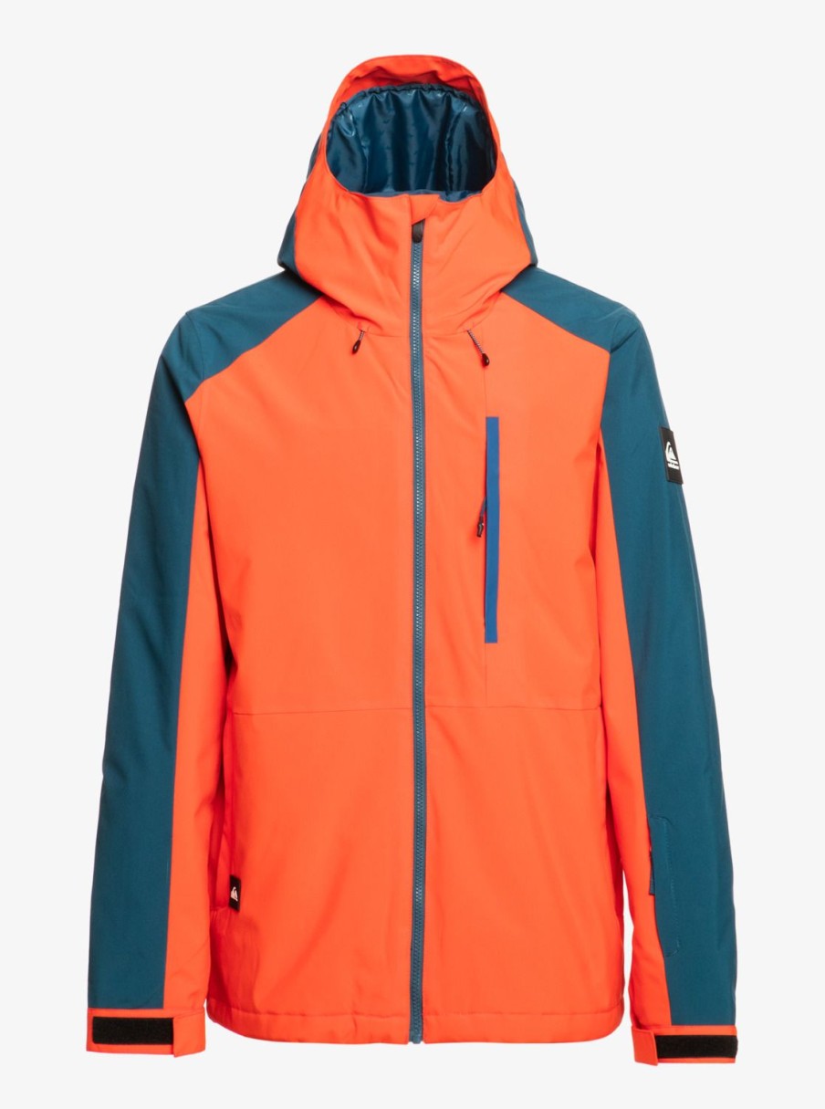 Hombre Quiksilver Chaquetas De Snow | Mission - Chaqueta Tecnica Snow Para Hombre Grenadine