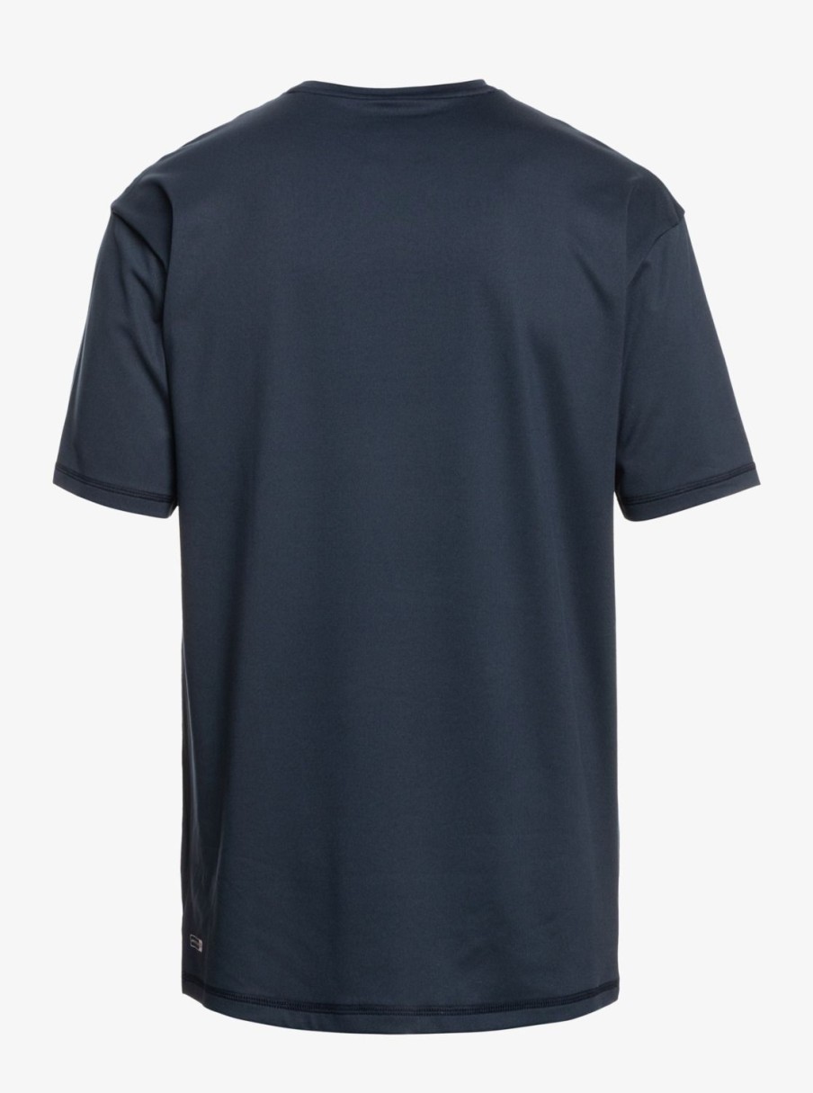 Nino Quiksilver Lycras | Solid Streak - Camiseta Surf De Manga Corta Upf 50 Para Chicos 8-16 Navy Blazer