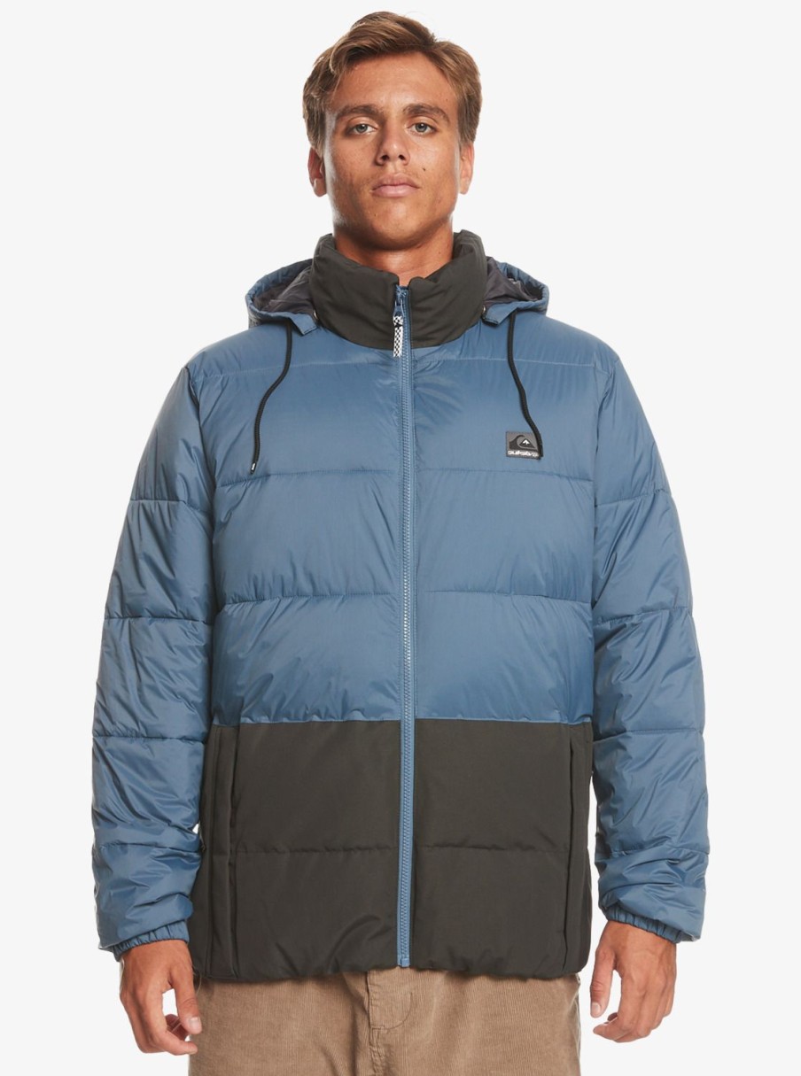 Hombre Quiksilver Chaquetas & Abrigos | Wolfs Shoulder - Chaqueta Acolchada Para Hombre Bering Sea