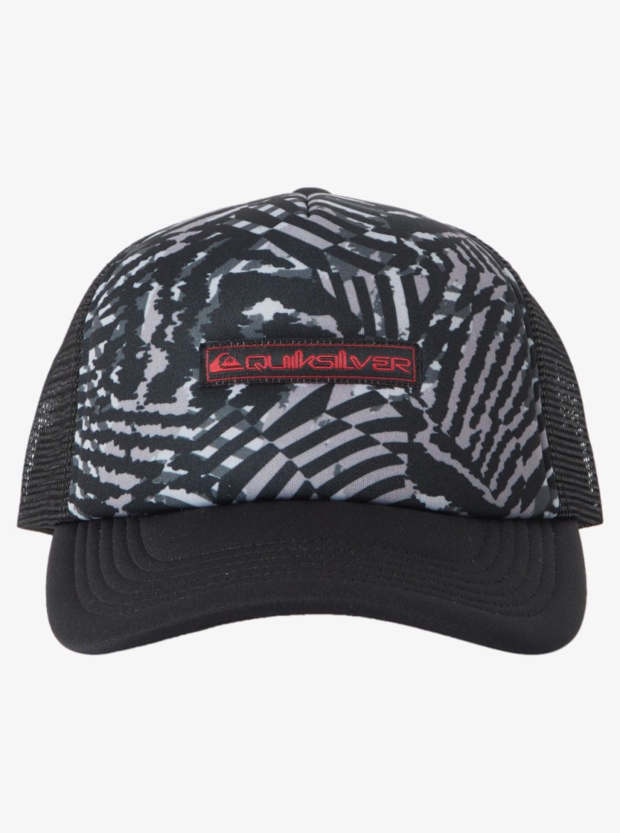 Nino Quiksilver Accesorios | Vulture Coop - Gorra Trucker Para Chicos 8-16 Jet Black