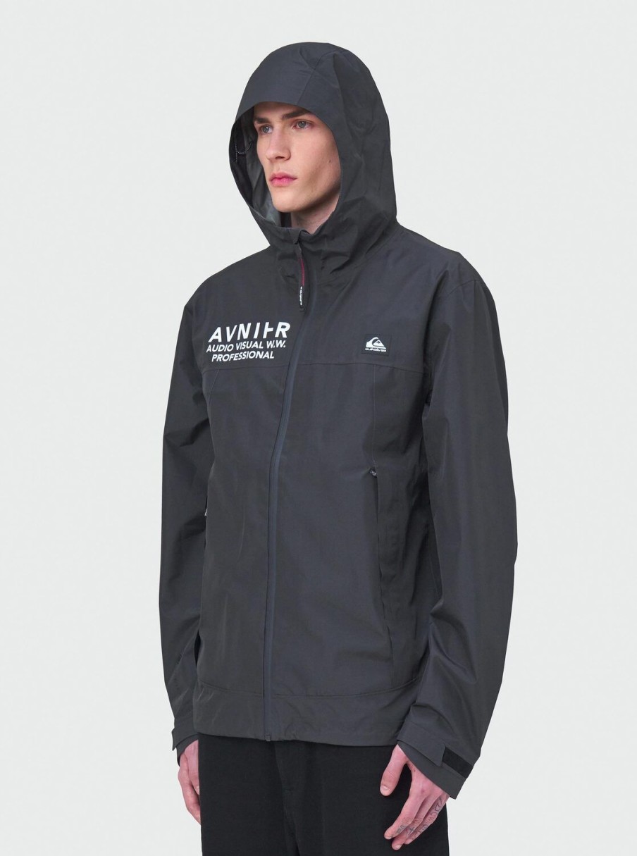 Hombre Quiksilver Chaquetas & Abrigos | Intercut Tech Gore-Tex® - Chaqueta Shell Tecnica Para Hombre Phantom