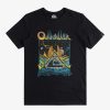 Nino Quiksilver Camisetas | Qs Rockin - Camiseta Para Chicos 8-16 Black