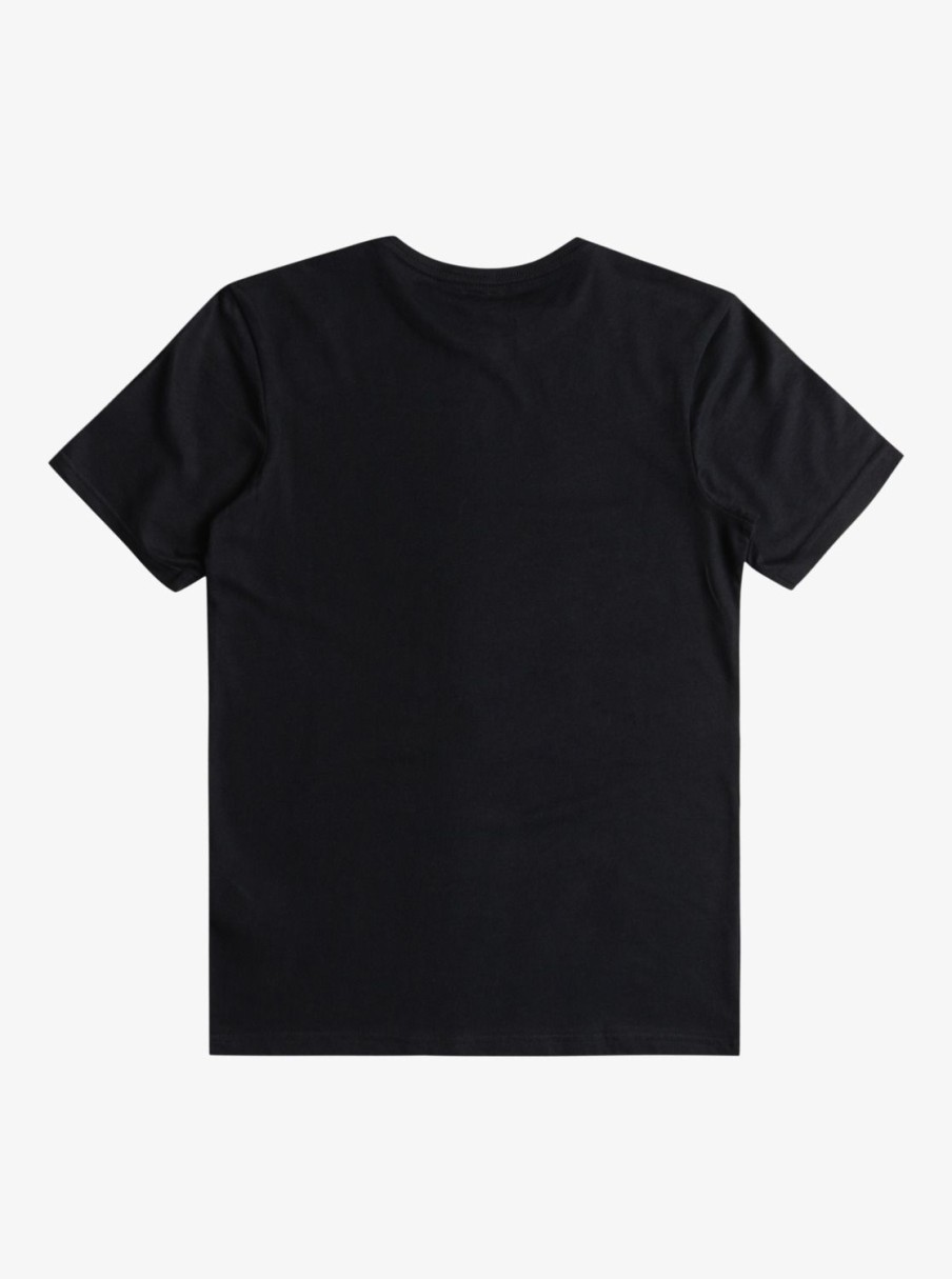 Nino Quiksilver Camisetas | Qs Rockin - Camiseta Para Chicos 8-16 Black